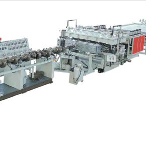 PC PP PE hollow sheet extrusion line