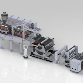 CPP CPE Multi layer Cast Film Co-Extrusion Line