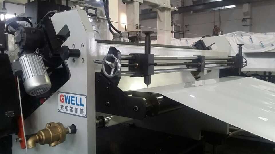 Stone paper extrusion line