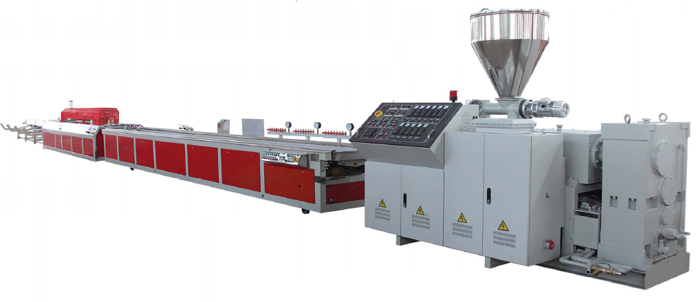 WPC Profile and Board Extrusion Line